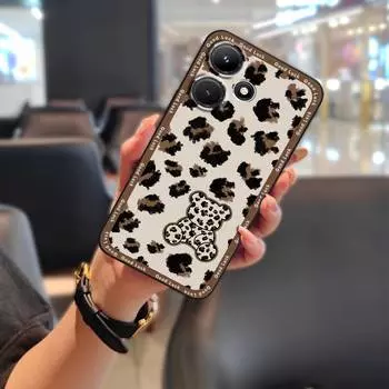 Ударопрочный милый чехол для телефона Infinix X6831/Hot30 4G Водонепроницаемый чехол для задней панели Защитный чехол из ТПУ с рисунком, устойчивый к грязи infinix X6831/Hot30 4G