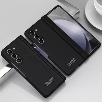 Ударопрочный шарнирный прочный чехол-сумка для Samsung Galaxy Z Fold 5 Fold5 Fold 4 Fold4 5G закаленное стекло защитная пленка крышка for Samsung Z Fold 5