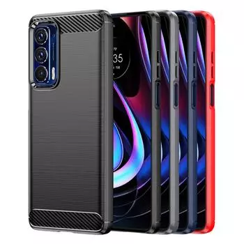 Ударопрочный силиконовый чехол для Moto Edge 2021 S 20 Pro edge+ 2022 Полный защитный мягкий чехол для moto edge 5g uw 20lite 20 fusion Moto Edge 2021 чёрный