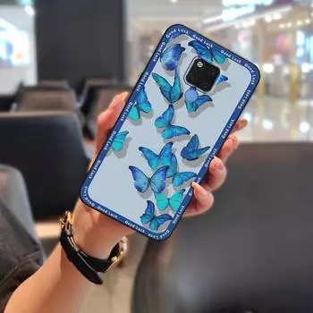 Ударопрочный силиконовый чехол для телефона Huawei Mate20X, противопыльный, водонепроницаемый, мягкий, мультяшный, противоударный, модный, милый Huawei Mate20X