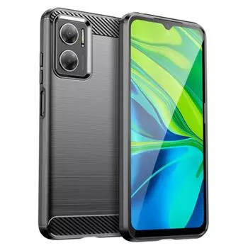 Ударопрочный силиконовый чехол для xiaomi Poco M4 5G redmi 10 5g Мягкий чехол для Redmi Note 11E 5G Чехлы из углеродного волокна Coque Fundas Poco M4 5G чёрный