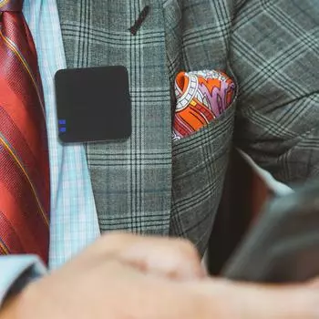 Ударопрочный силиконовый защитный чехол для микрофонных систем RODE Wireless Go/Go II чёрный