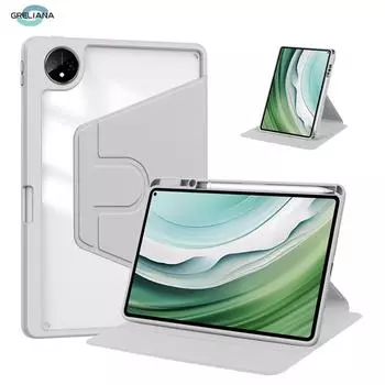 Ударопрочный смарт-чехол для Huawei Matepad 11.5S pro 13.2 SE 11 Air 11.5 10.4 12.6 360 вращающийся чехол Honor pad 9 V8 pro 12.1 Capa Huawei MatePad 10.4 розовый