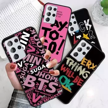 Ударопрочный тонкий мягкий силиконовый чехол из ТПУ с буквенным слоганом в стиле граффити Redmi 10