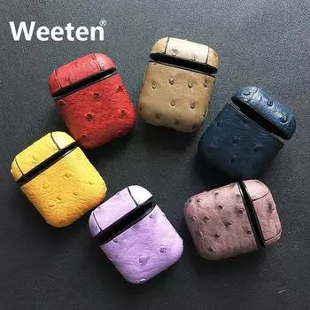 Ударопрочный защитный чехол для гарнитуры Bluetooth для Airpods 1 2 Чехол для наушников Защитный чехол For Airpods Case темно-фиолетового