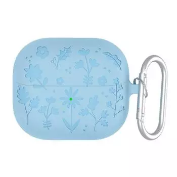 Ударопрочный защитный чехол для наушников, устойчивый к ударам, защита от падений, простая установка, защитный чехол от пыли для SamsungGalaxy Buds 3/3pro светло-синий