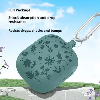 Ударопрочный защитный чехол для наушников, устойчивый к ударам, защита от падений, простая установка, защитный чехол от пыли для SamsungGalaxy армия зеленый