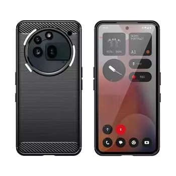 Ударопрочный защитный чехол для телефона Nothing Phone 3a Pro 5G Мягкий силиконовый чехол для задней крышки TPU Чехлы для телефонов For Nothing Phone 3a чёрный