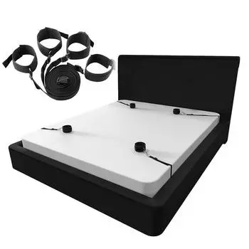 Удержание на кровати Ремень для флирта Манжеты для пары Секс-игрушки на щиколотке