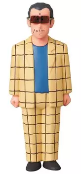 UDF Ultra Detail Figure Crayon Series 4 Директор Учитель Высота 97 мм Окрашенная Полная Фигурка № 673 Шин-чан (Бунта Такакура) ок.