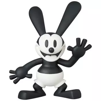 UDF Ultra Detail Figure Disney Series 10 OSWALD THE LUCKY RABBIT Освальд Счастливый Кролик Высота 65 мм Покрашенная Полная Фигурка № 685 приблизительно. Немасштабируемый