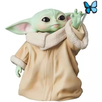 UDF Ultra Detail Figure GROGU SERIES 2 Blue Butterfly Высота 70 мм Окрашенная завершенная фигурка № 758 (TM)/ГРОГУ (TM) приблизительно. Немасштабируемый