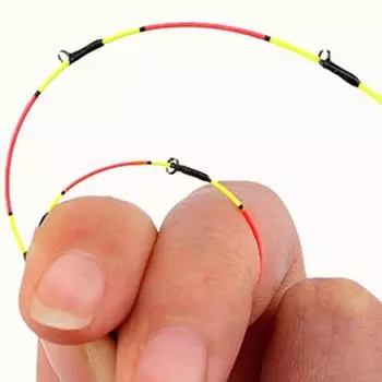 Удилище из титанового сплава с хвостовой частью и гибким кончиком для лучшего контроля Glass fiber, 55 cm