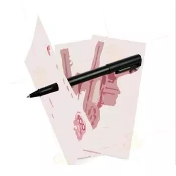 Удивительная игрушка Yousheng, волшебная ручка крупным планом, проникающая сквозь бумажную долларовую купюру, реквизит для трюков