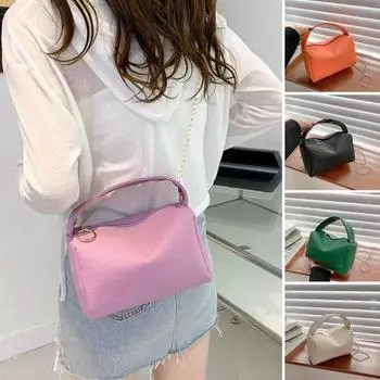 Удивительная женская сумка с портативной ручкой, модный товар для покупок фиолетовый