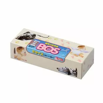 Удивительный мешок с защитой от запаха Bos Bos S, большой вместимости, 200 штук, мешок для утилизации детских подгузников, цветной мешок: розовый