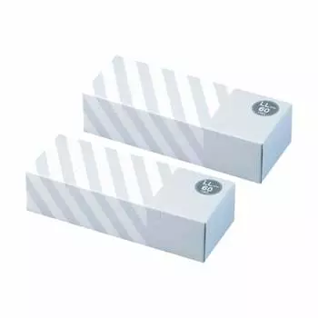 удивительный пакет, непроницаемый для запахов, в полоску, набор из 2 штук/белого цвета, размер ll, 60 штук, для переработки детских подгузников, фекалий домашних животных, пищевых отходов, предметов гигиены и т. д.