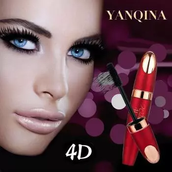 Удлиненные ресницы, завивающиеся, густая тушь, крутая черная, долговечная, водостойкая, не легко размазывается, силиконовая насадка-кисть, тушь для ресниц