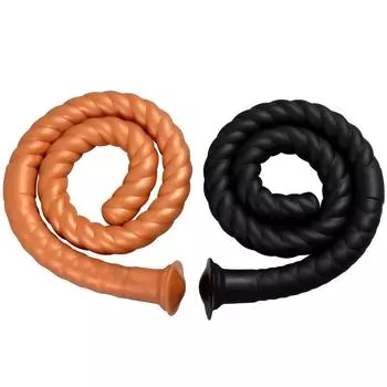 Удлиненные жидкие силиконовые анальные пробки 80 см, фаллоимитаторы, стимулирующие анус и влагалище, мягкий анальный расширитель, секс-игрушки, гибкая длинная Анальная пробка 80cm