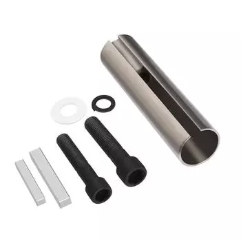 Удлиненный переходник со шпоночным пазом с 1 дюйма на 1 1/8 дюйма, 1/4 , для шкива коленчатого вала газового двигателя