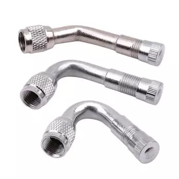 Удлинитель автомобильной электроники 45/90/135 градусов Удлинитель клапана для шин Авто Мотоцикл Открытый комплекты 90degree жёлтый