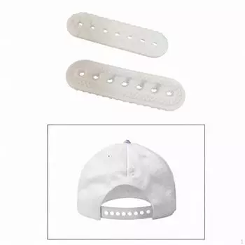 Удлинитель для бейсболки, белый, дополнительный размер и комфорт