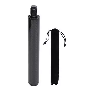 Удлинитель для бильярдного кия 8 дюймов Удлинитель для бильярдного кия из углеродного волокна для бильярдных принадлежностей