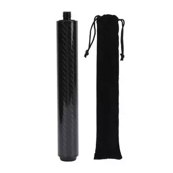 Удлинитель для бильярдного кия из углеродного волокна, профессиональный 8-дюймовый удлинитель для бильярдного кия с задней заглушкой для M