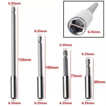 Удлинитель для бит с ручным шестигранным хвостовиком