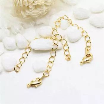 Удлинитель для браслета из нержавеющей стали, пряжка, цепь, удлинитель, ножные браслеты, удлинители, соединитель