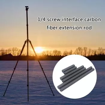 Удлинитель для камеры, металлический шест с резьбой 1/4 для штатива и стабилизатора для камер GoPro DSLR A