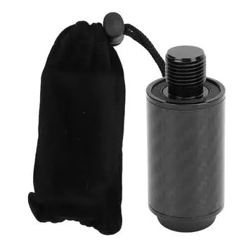 Удлинитель для кия для пула, 2 дюйма, карбоновый телескопический удлинитель для бильярдного кия с резиновой заглушкой для Pr