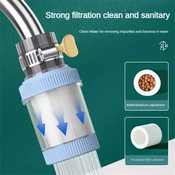 Удлинитель для крана Фильтр для очистки водопроводной воды Насадка для душа Кухонное удлинительное устройство Замена фильтра крана Установка