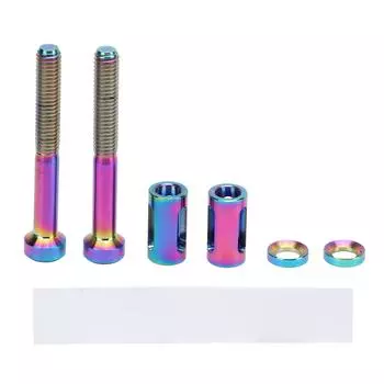Удлинитель для крепления велосипедного компьютера, винт, надежное соединение, титановый сплав, цветной, легкий, универсальный, подходит для