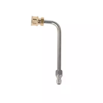 Удлинитель для мойки автомобиля 1/4 с угловым соединением, аксессуары для бытовой мойки автомобиля, аксессуары для машин One Size белый