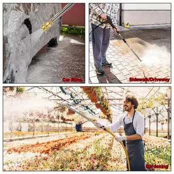 Удлинитель для мойки автомобиля, насадка для пистолета высокого давления для Karcher K2 - K7, удлинитель для мойки крыш, набор струй для пенной мойки, автомобильные аксессуары