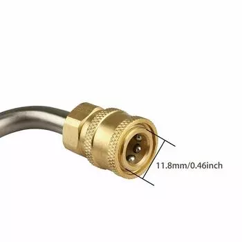 Удлинитель для мойки высокого давления с быстрым соединением, насадка для мойки, инструменты для чистки желобов, водяной пистолет, насадка для мойки, быстрое соединение