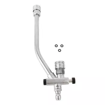 Удлинитель для мойки высокого давления, соединительный инструмент, быстроразъемный переключатель 1/4 дюйма, двойная насадка