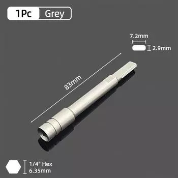 Удлинитель для сверла Магнитный держатель для бит отвертки 1/4 Шестигранный адаптер для торцевой головки электроинструмента для Leatherman Surge Wave Plus