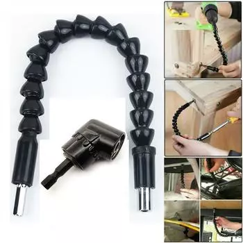 Удлинитель для сверла под прямым углом Гибкий вал Держатель для сверл Под прямым углом