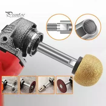 Удлинитель для угловой шлифовальной машины с никелевым покрытием Точная резьба Стабильная установка Резьбополировальный станок Адаптер Рычаг Удлинитель Sets