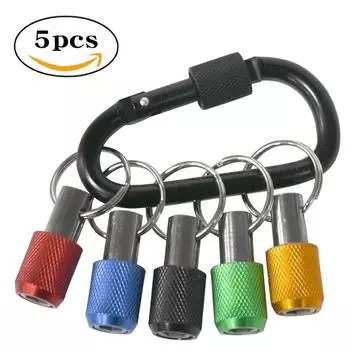 Удлинитель ключа из цветного сплава с самоблокирующейся альпинистской пряжкой для быстрого и легкого шестигранного удлинения. 3-piece set