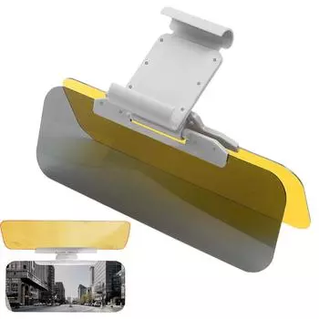 Удлинитель козырька, регулируемый удлинитель солнцезащитного козырька автомобиля, многофункциональный солнцезащитный козырек на лобовое стекло автомобиля, поляризованный солнцезащитный козырек для салона автомобиля фиолетовый