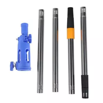 Удлинитель малярной кисти, пластик из нержавеющей стали, вращающийся на 180 градусов удлинитель малярного валика