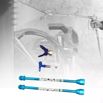 Удлинитель, мощный, профессиональный, простой в использовании, шест синий