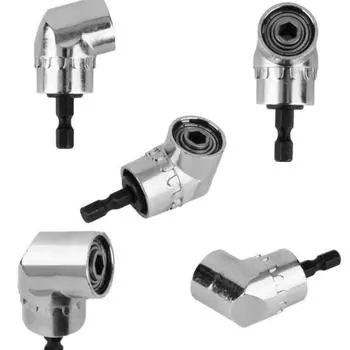 Удлинитель на 105 градусов, шестигранное сверло 1/4 дюйма, отвертка с поворотной головкой, держатель гнезда