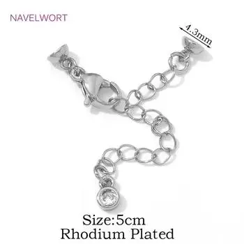 Удлинительная цепочка, латунь с позолотой 18 карат, удлиненная цепочка с концевыми колпачками-бусинами, для изготовления браслетов, ожерелий, фурнитура для DIY-ювелирных изделий 2 pieces