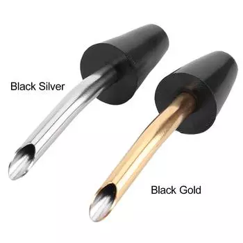 Удлинитель носика для чайника для кемпинга Удлинительная трубка для горлышка чайника пищевого класса Black Silver