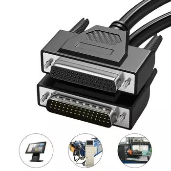 Удлинительный кабель DB44 «папа-мама/папа» для программатора ЧПУ с позолоченными контактами 100