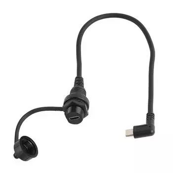 Удлинительный кабель для скрытого монтажа на панель приборов, угловой, тип C, с разъемом «папа-мама» для автомобиля